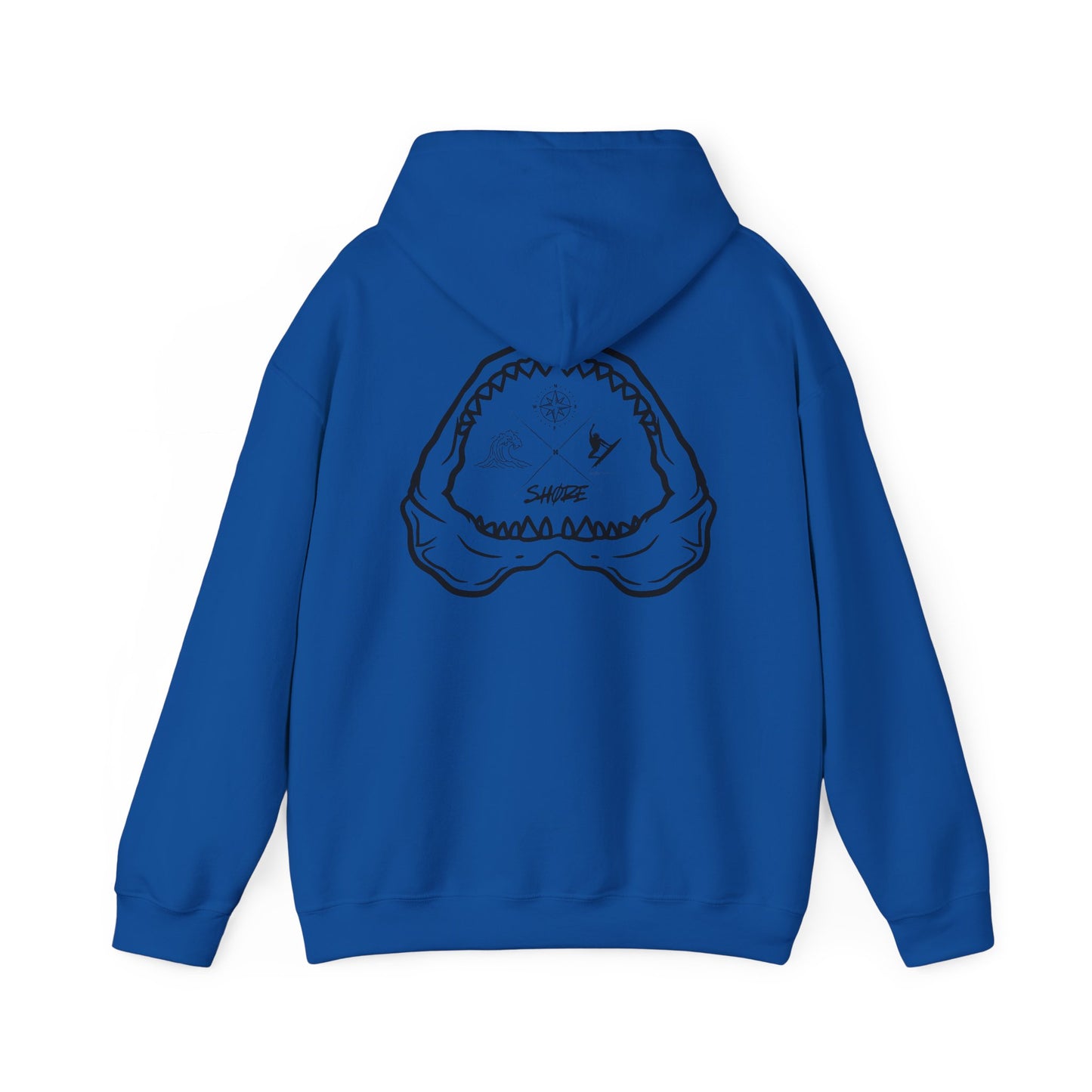 Oversized Shark Jaw Hoodie