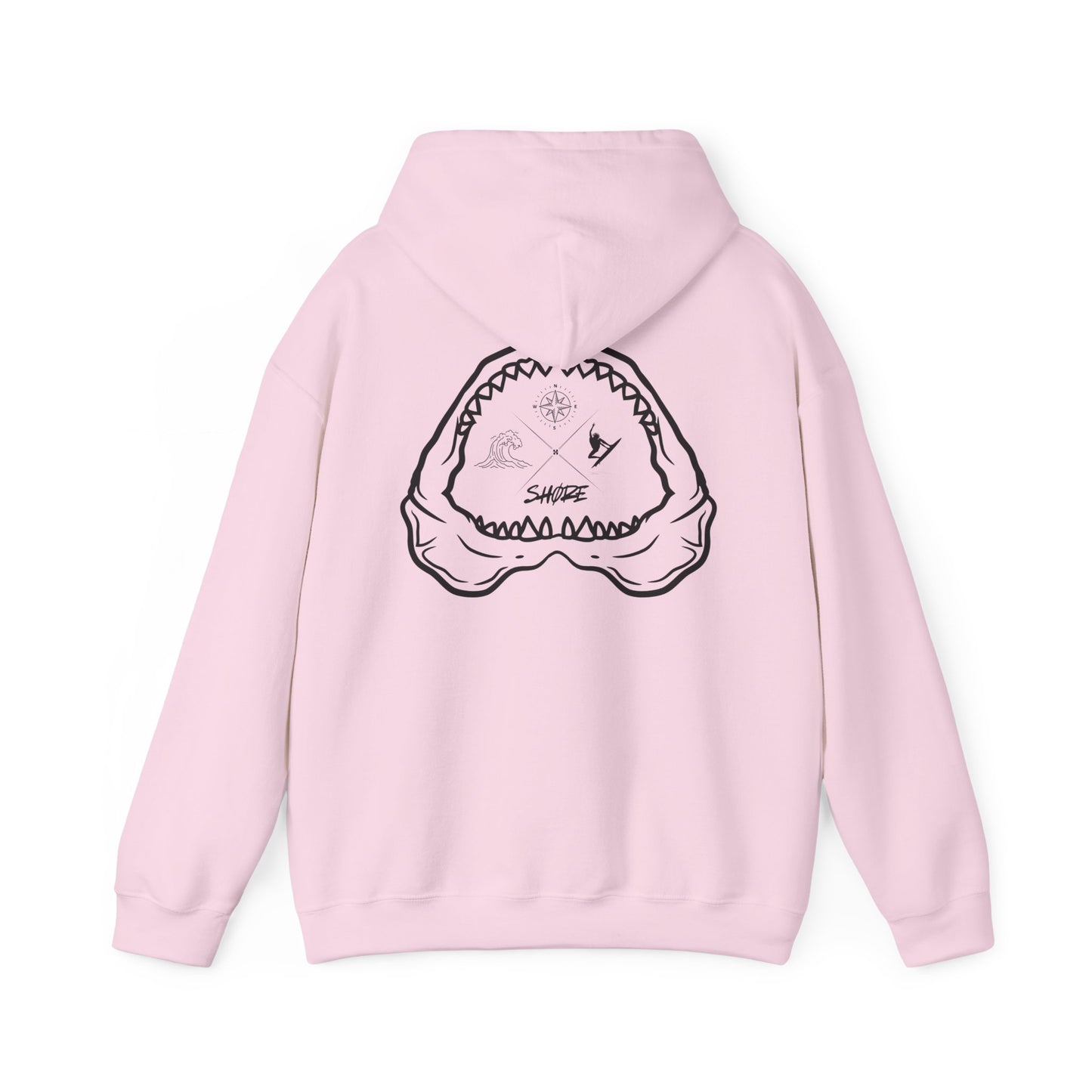 Oversized Shark Jaw Hoodie