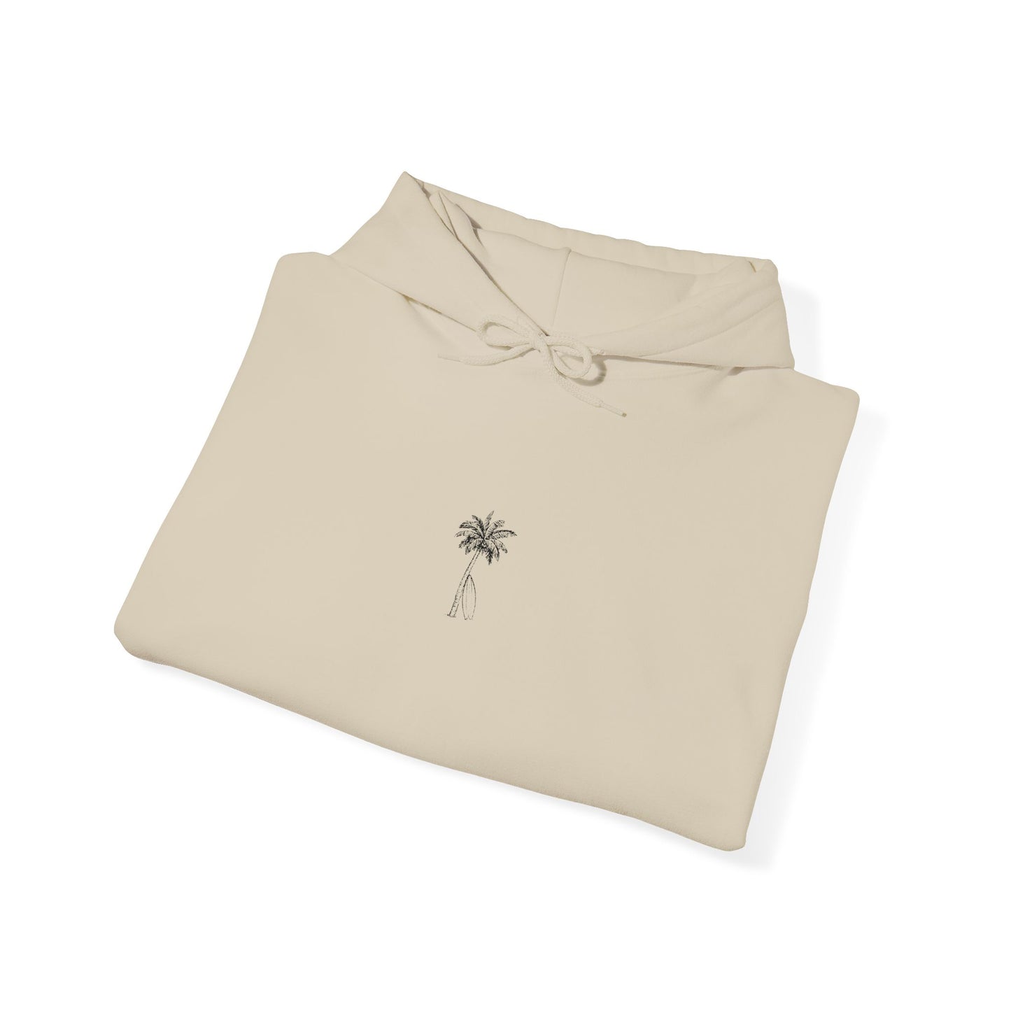 Palm Tree Embroidered Hoodie