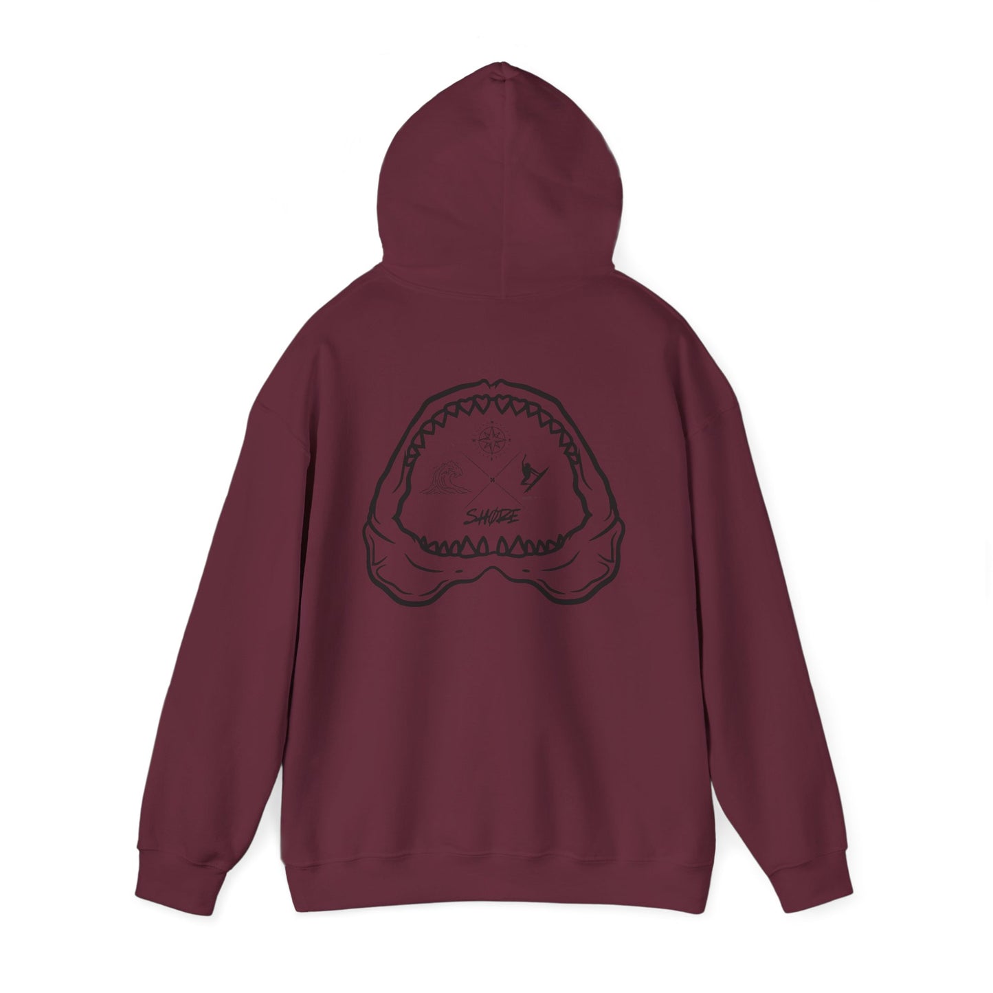 Oversized Shark Jaw Hoodie