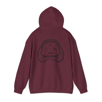 Oversized Shark Jaw Hoodie