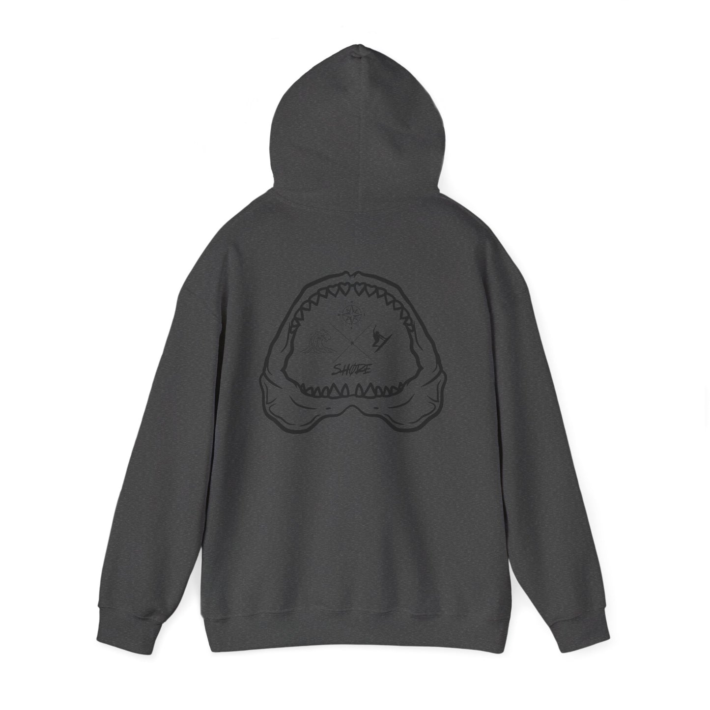 Oversized Shark Jaw Hoodie