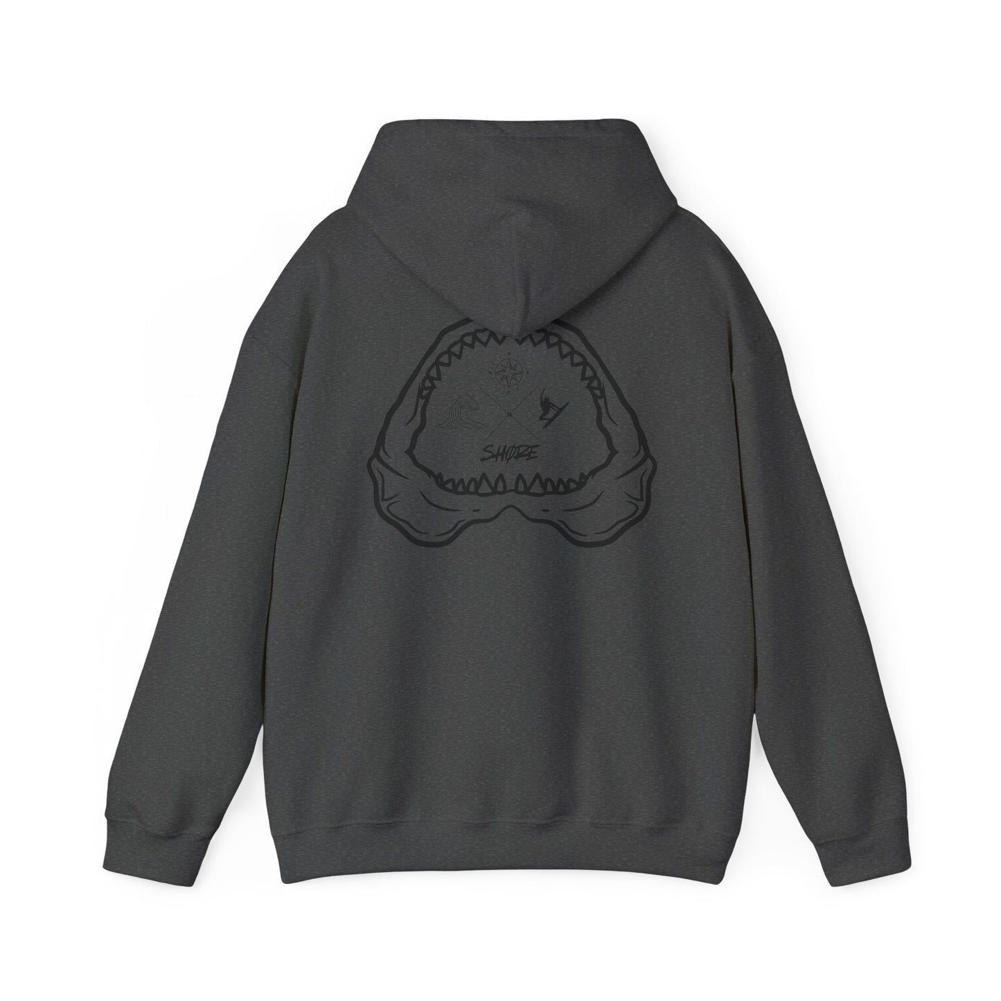 Oversized Shark Jaw Hoodie