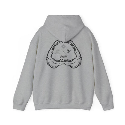Oversized Shark Jaw Hoodie