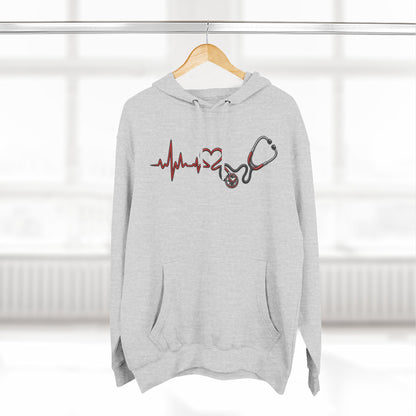 Heartbeat Stethoscope Hoodie