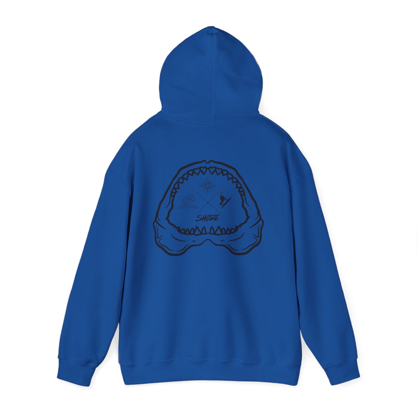 Oversized Shark Jaw Hoodie