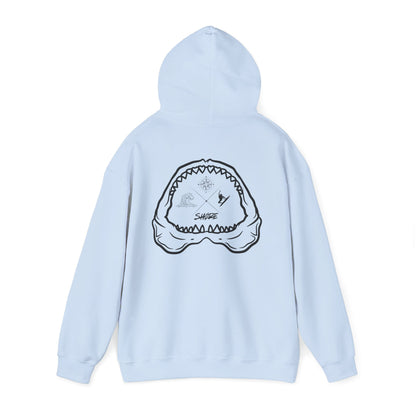 Oversized Shark Jaw Hoodie
