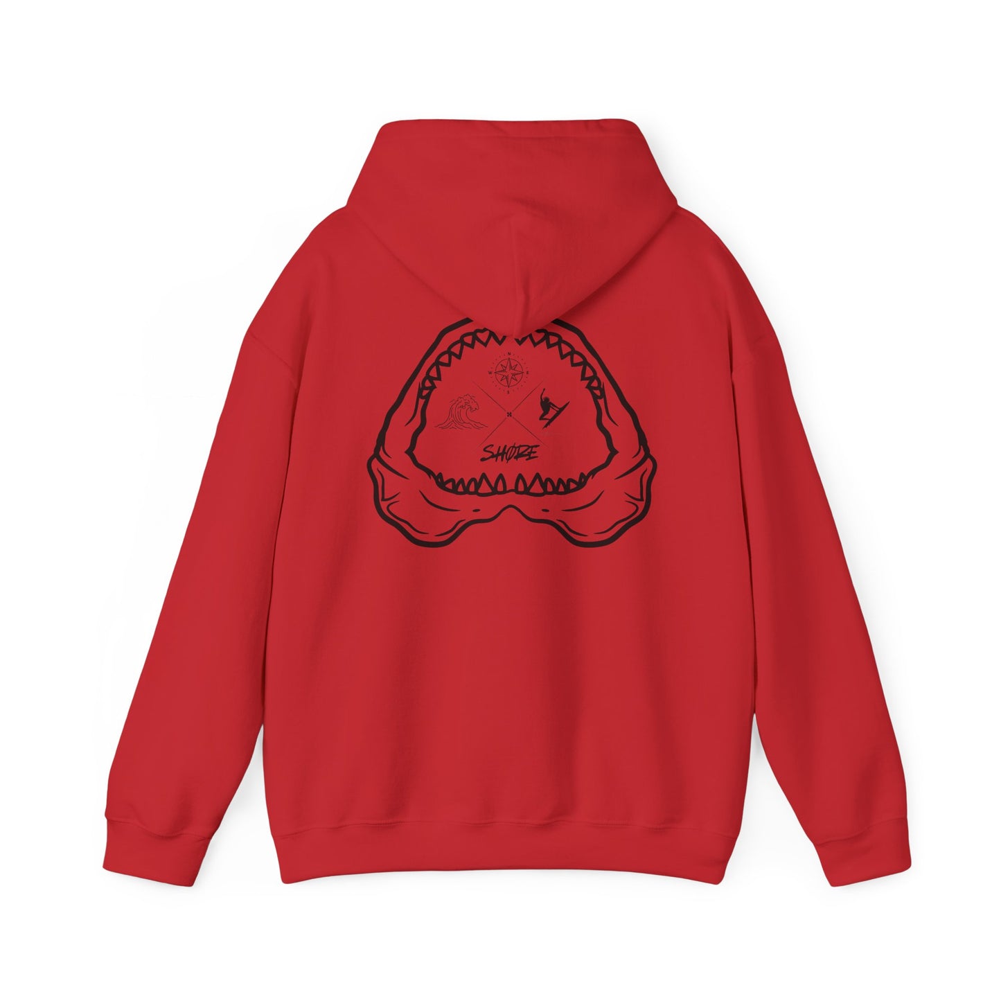 Oversized Shark Jaw Hoodie