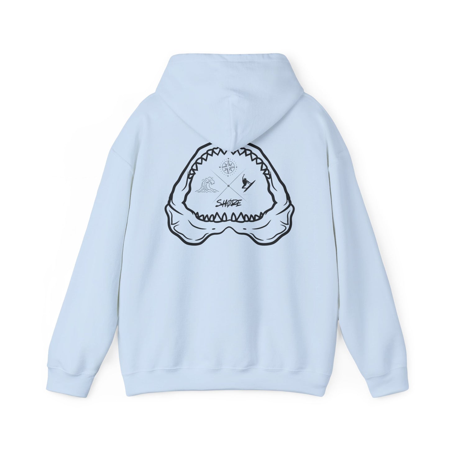 Oversized Shark Jaw Hoodie