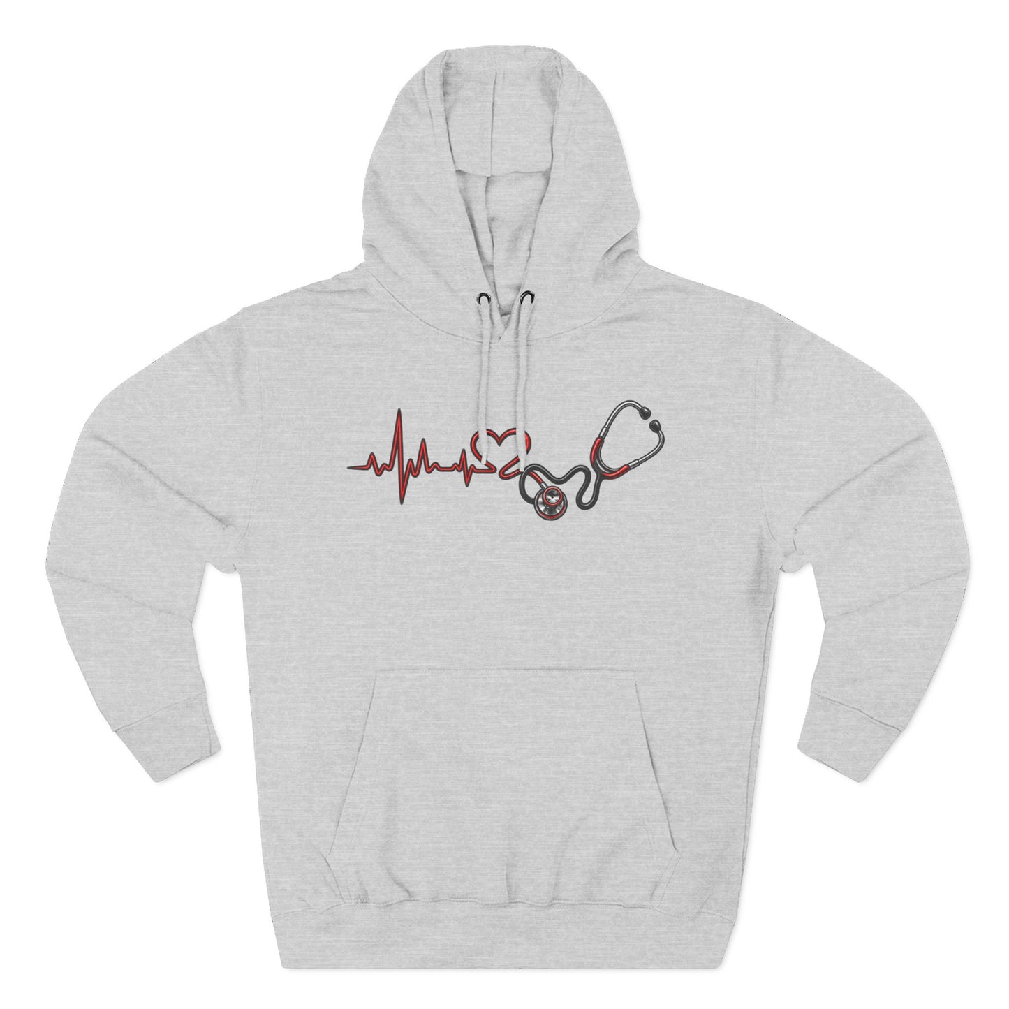 Heartbeat Stethoscope Hoodie