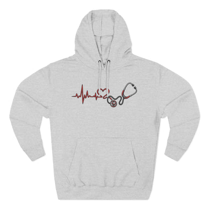 Heartbeat Stethoscope Hoodie